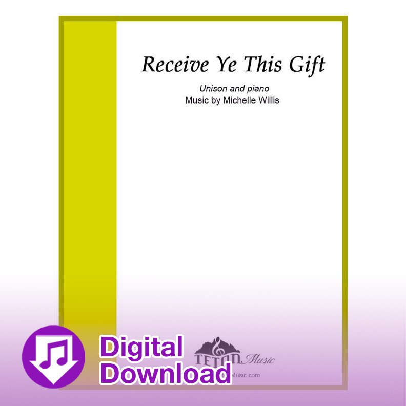 Receive Ye this Gift (Solo)