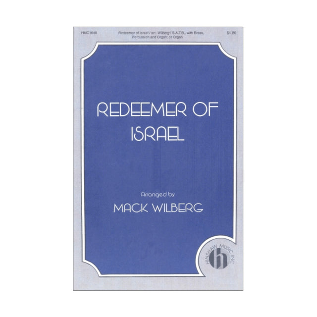 redeemer of israel mack wilberg tabernacle choir sheet music