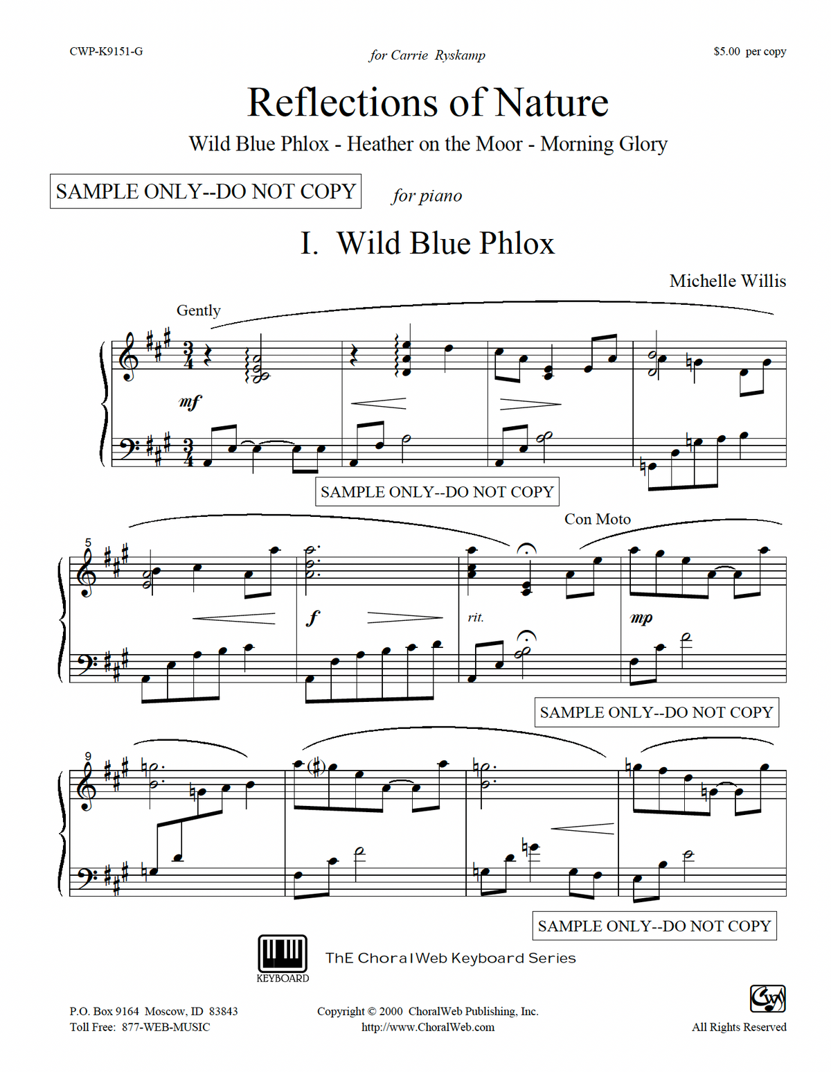Reflections of Nature (Piano Solo)