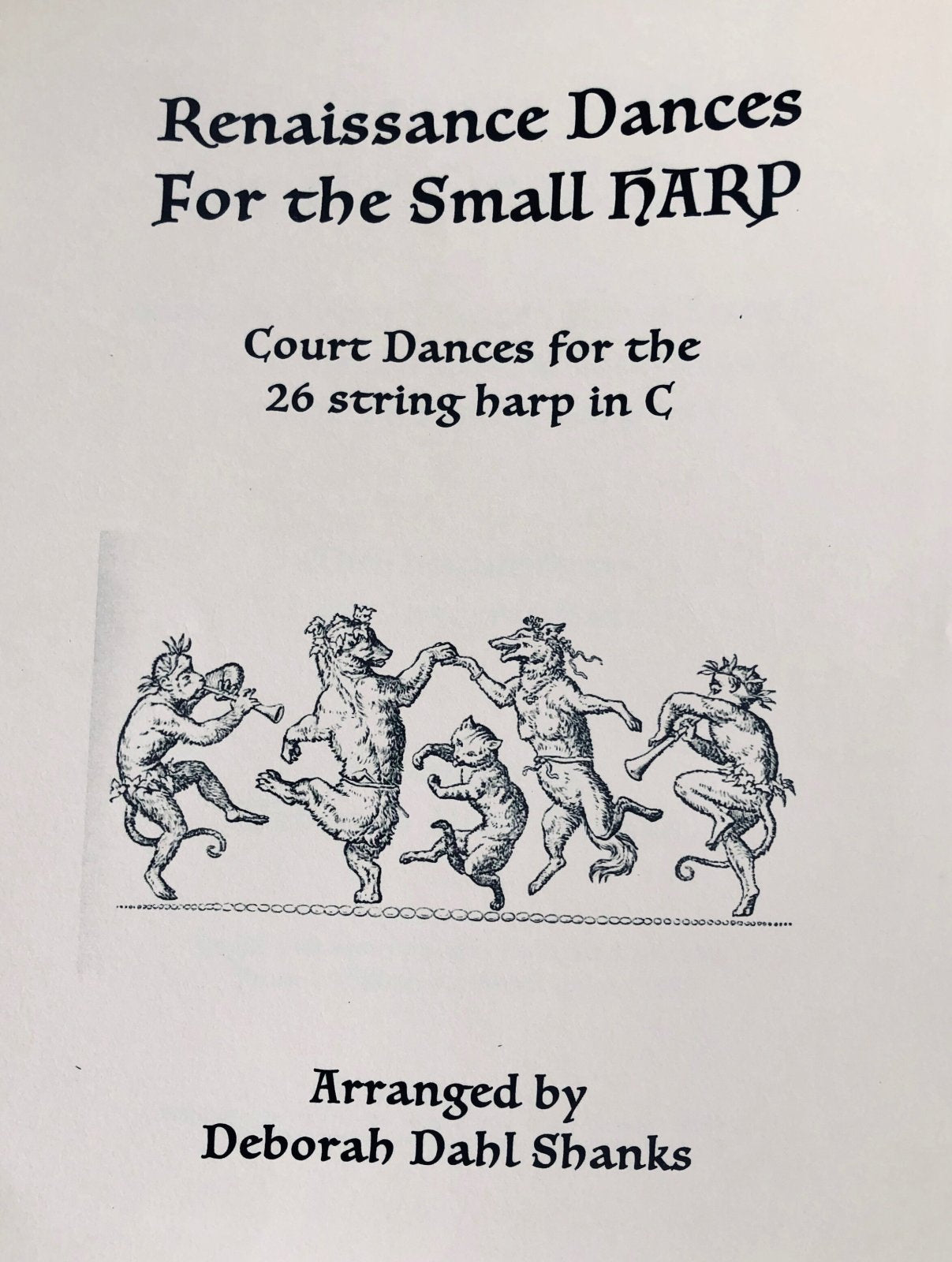 renaissance dances for the small harp from teton music