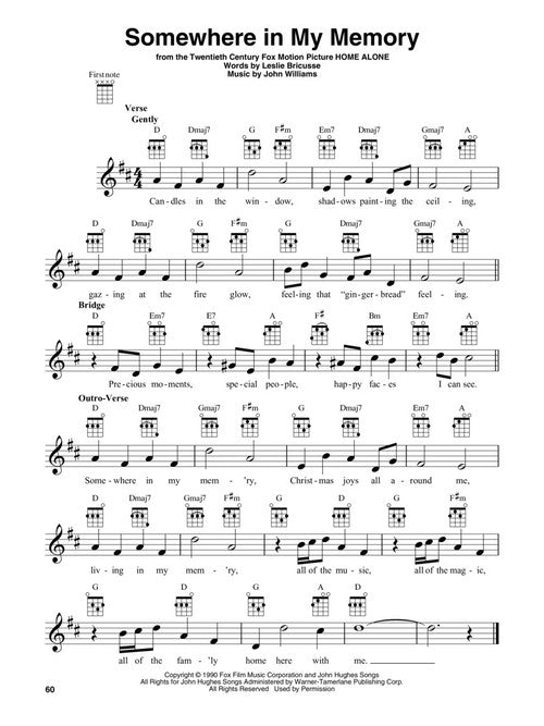 A Sentimental Christmas for Ukulele