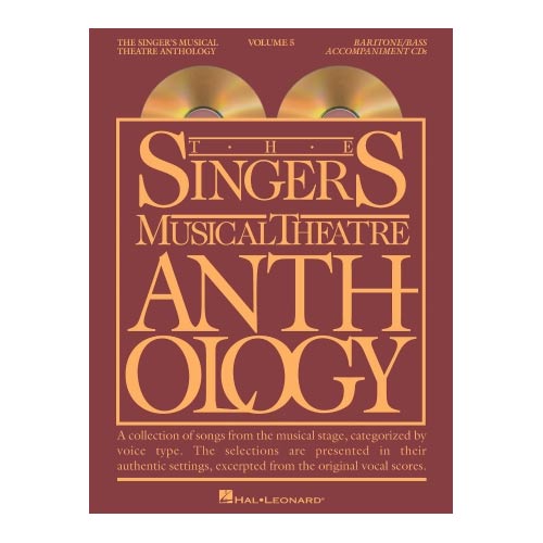 Singer's Musical Theatre Anthology – Volume 5 Baritone/Bass Accompaniment CDs