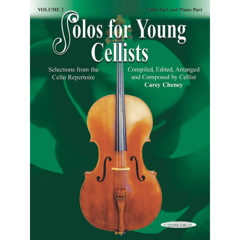 Solos for Young Cellists Cello Part and Piano Acc. Volume 2