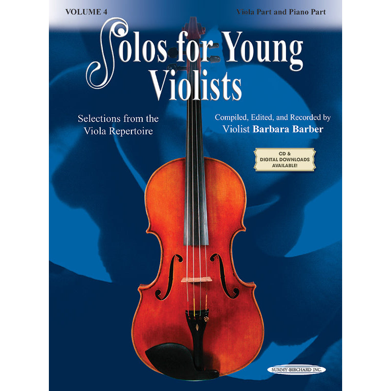 Solos for Young Violists Viola Part and Piano Acc. Volume 4