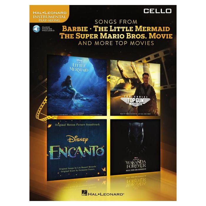 Songs from Barbie, The Little Mermaid, The Super Mario Bros. Movie, and More Top Movies for Cello