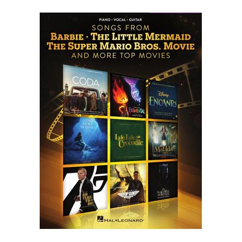 Songs from Barbie, The Little Mermaid, The Super Mario Bros. Movie, and More Top Movies