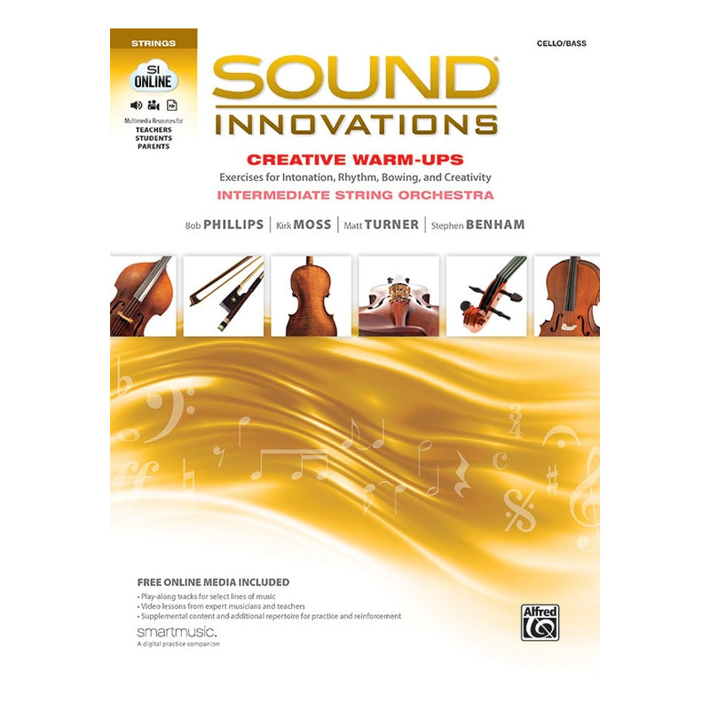 sound innovations book for creative warmups for cello & bass
