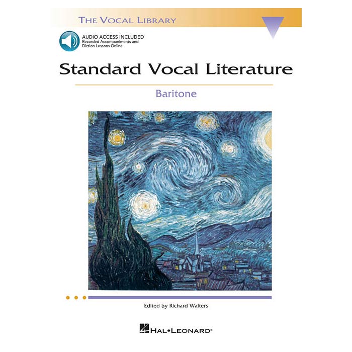 Standard Vocal Literature – An Introduction to Repertoire - Baritone