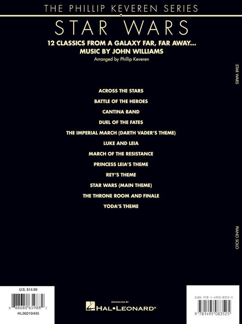 star wars piano sheet music phillip keveren