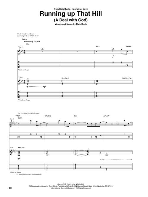 Choses étranges (guitare)