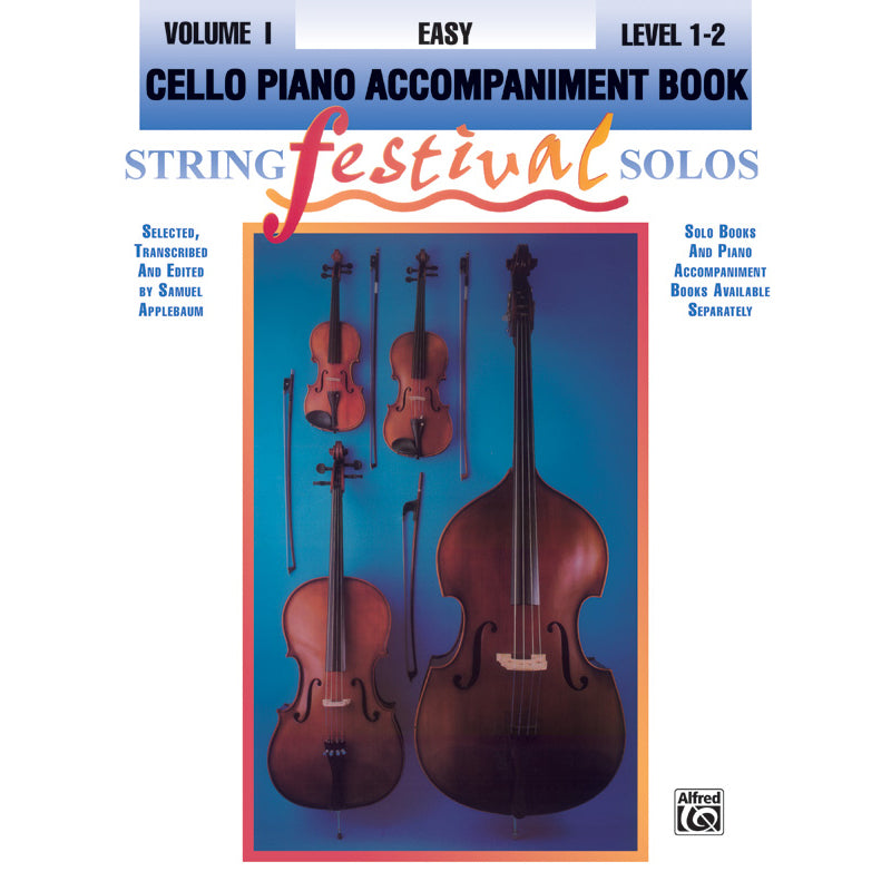 String Festival Solos Volume I - Cello Piano Accompaniment Book