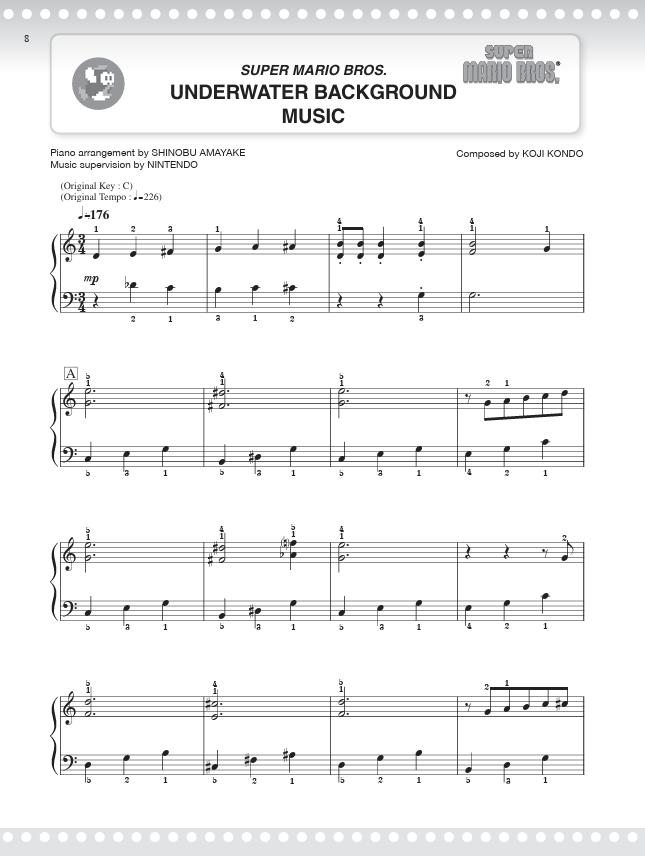 Super Mario Series for Easy Piano