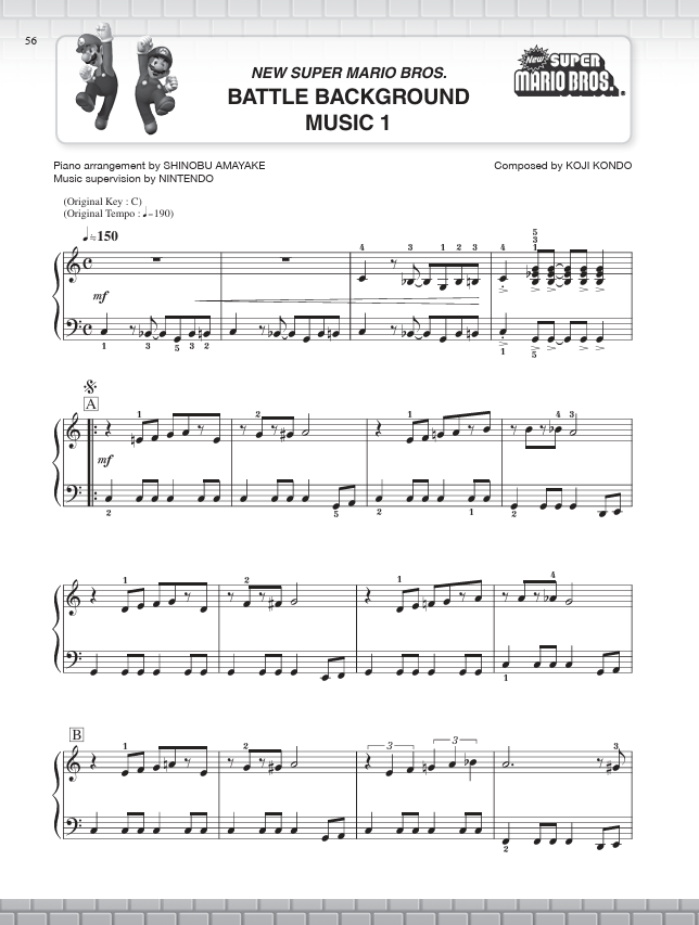 Super Mario Series for Easy Piano