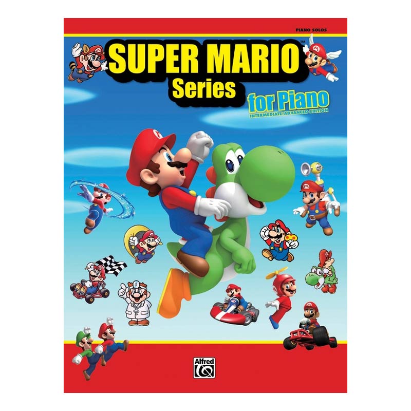 Super Mario Easy Piano Sheet Music Book