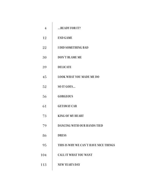 Taylor Swift - Reputation