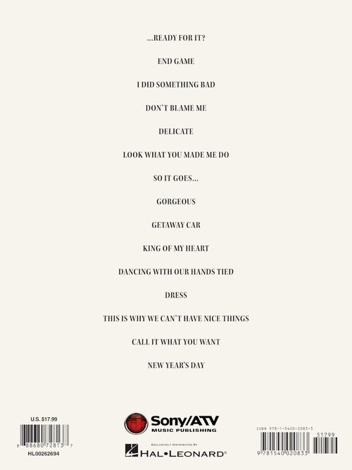 Taylor Swift - Reputation