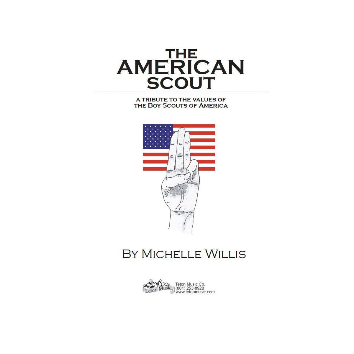 american scout sheet music for court of honor or eagle scout ceremony