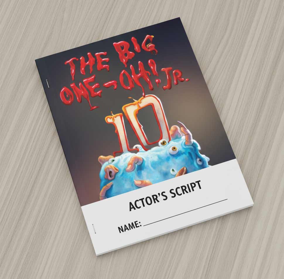 Scénario d'Aladdin Jr de Disney (pack de 10)