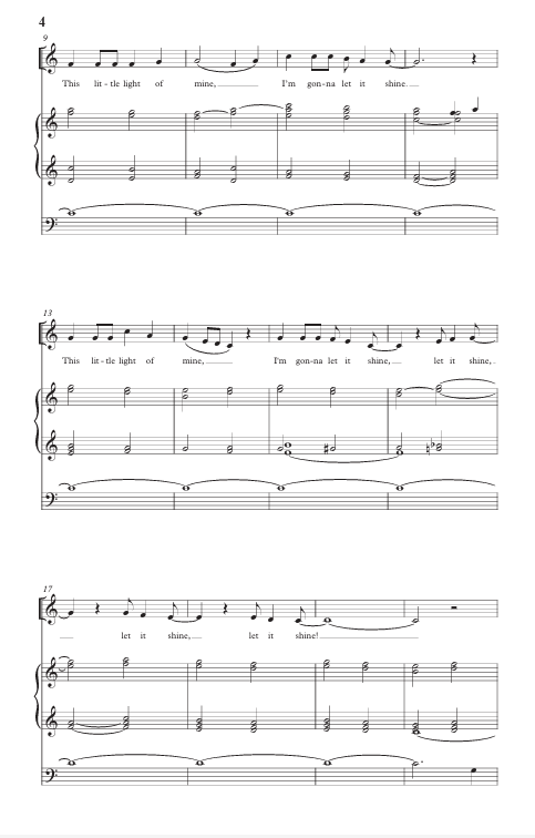 This Little Light of Mine (SATB)