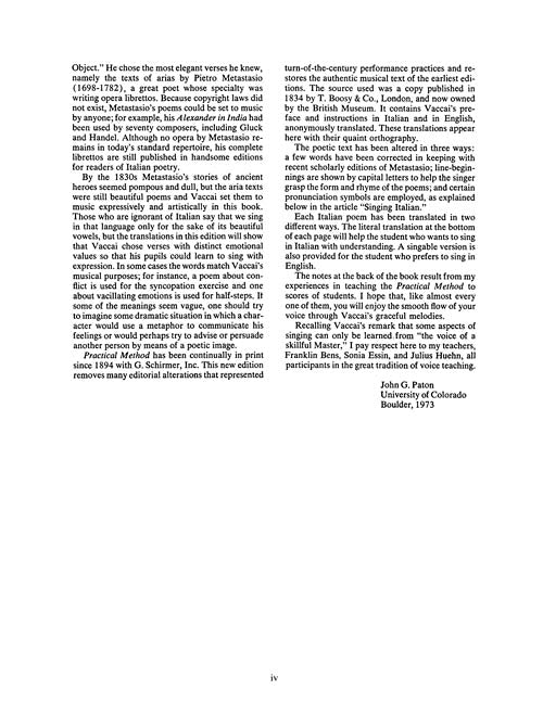 Practical Method of Italian Singing - Mezzo-Soprano (Alto) or Baritone, Book/Online Audio