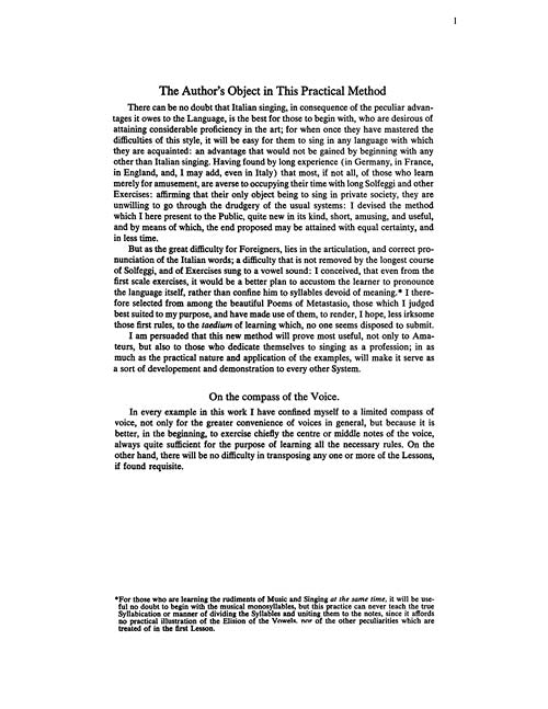 Practical Method of Italian Singing - Mezzo-Soprano (Alto) or Baritone, Book/Online Audio