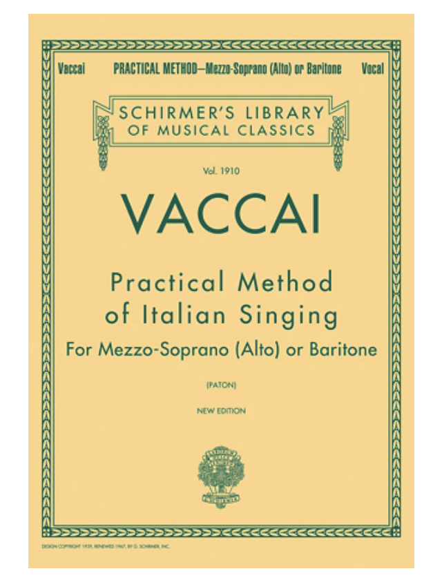 Practical Method of Italian Singing for Alto or Baritone