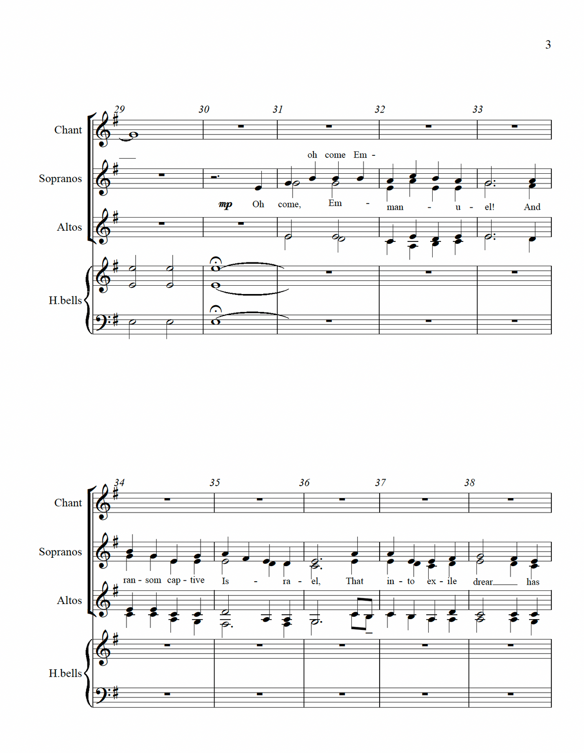Veni Veni (Oh viens, oh viens Emmanuel)