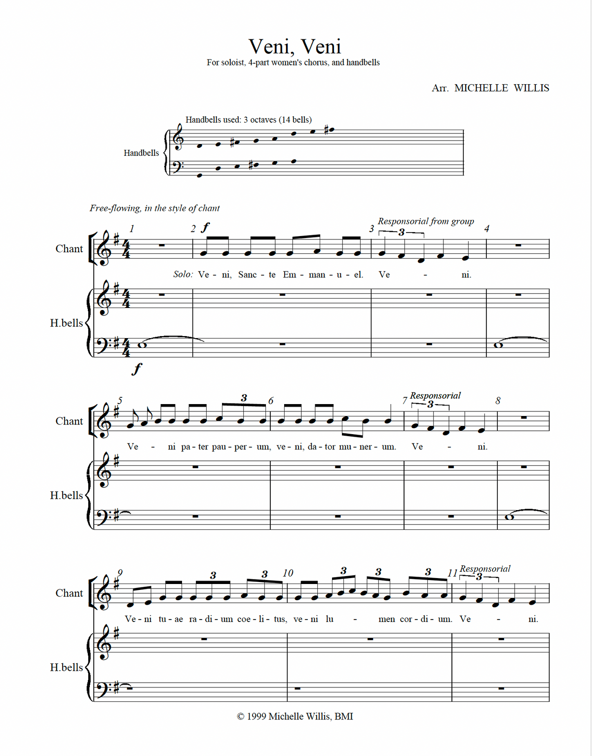 Veni Veni (Oh viens, oh viens Emmanuel)