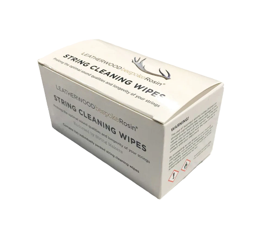 violin cleaning kit wipes box of 100