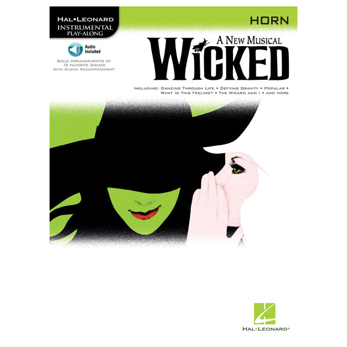 Wicked Instrumental Play-Along Book with Audio