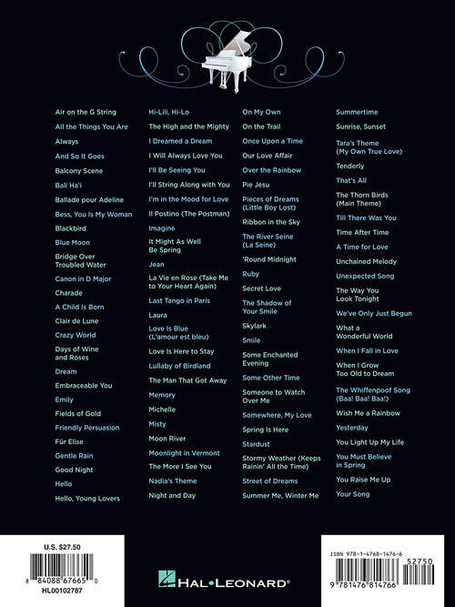 100 of the Most Beautiful Piano Sheet Music Songs Ever Hal Leonard Teton Music Pianos Strings Sheet Music