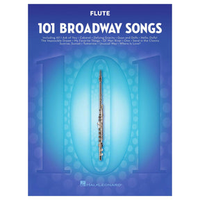 101 Broadway shows flute sheet music