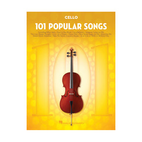 101 popular songs for cello sheet music