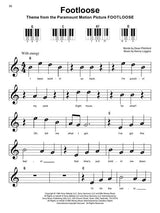 1980s sheet music easy piano footloose