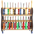 ukulele storage cart a&s crafted products for classroom