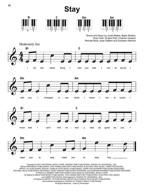 Chart Hits - Super Easy Songbook