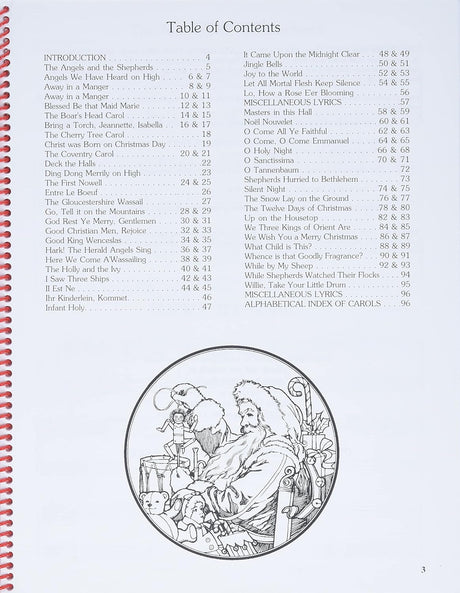 50 christmas carols for lap harp sheet music list