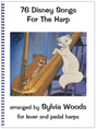 Disney lap harp sheet music by sylvia woods