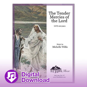 Free LDS sheet music of tender mercies of the lord by elder bednar
