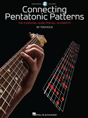 Guitar method book of sheet music of pentatonic patterns