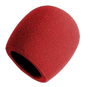 Hamilton StagePro Foam Mic Windscreen Red