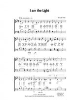 Free LDS sheet music I am the light hymn