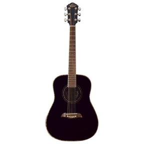 Oscar scmidt black acoustic 3/4 dreadnaught guitar