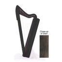 Rees harps harpsicle in black