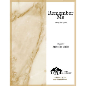 Remember me 9/11 September 11 sheet music for choir