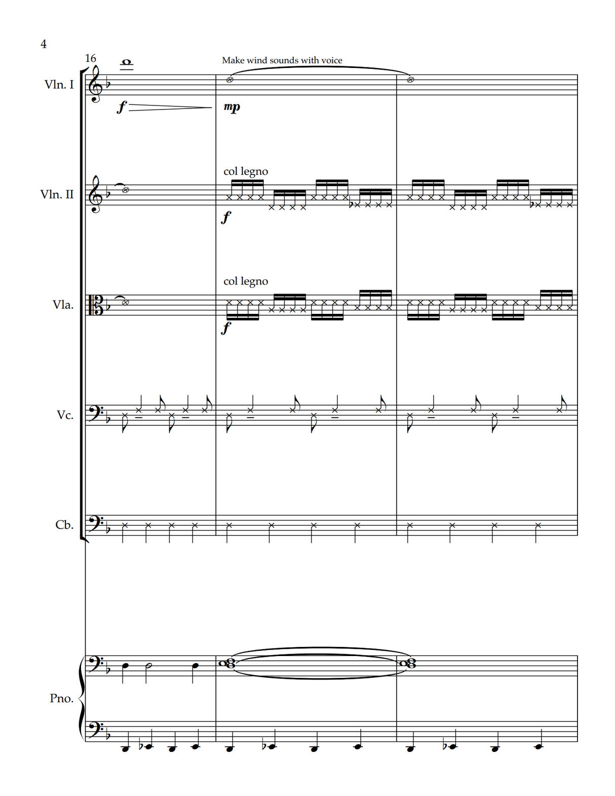 Shadow Bows for String Orchestra