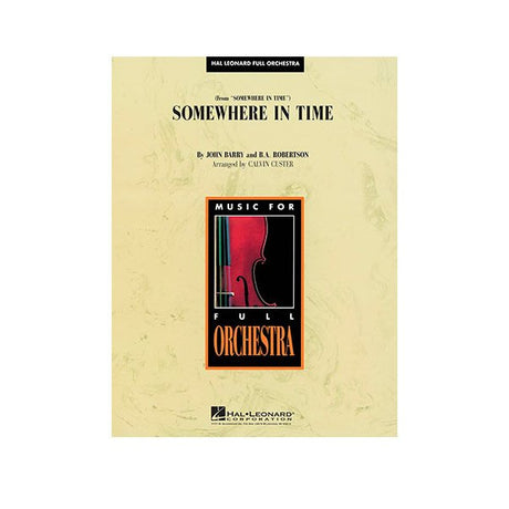 Somewhere in time soundtrack for orchestra sheet music 