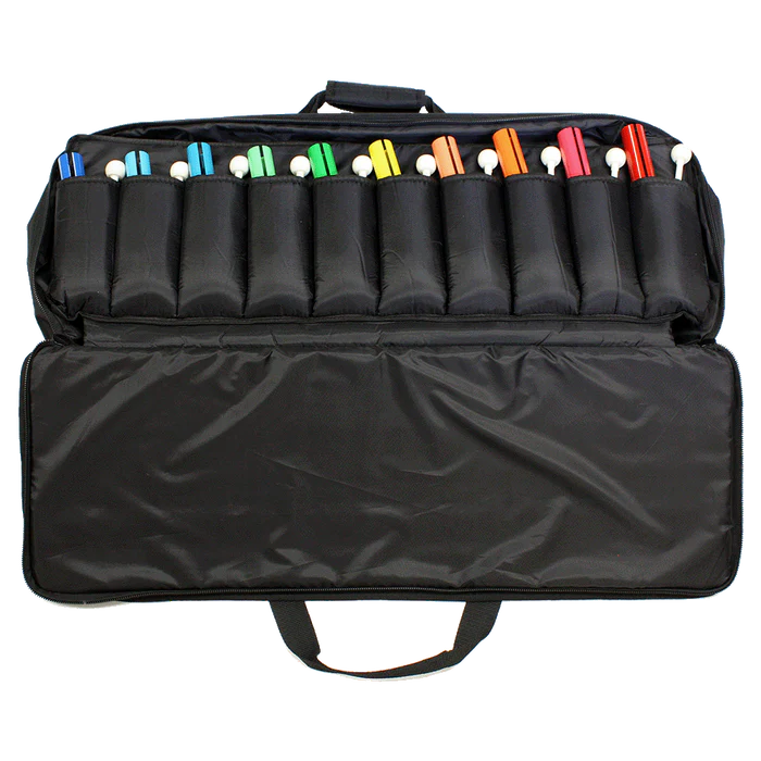 Black carrying base for chroma notes handbells