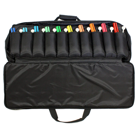 Black carrying base for chroma notes handbells