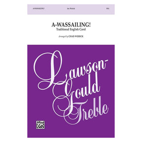 Women’s choir a-wassailing Christmas sheet music